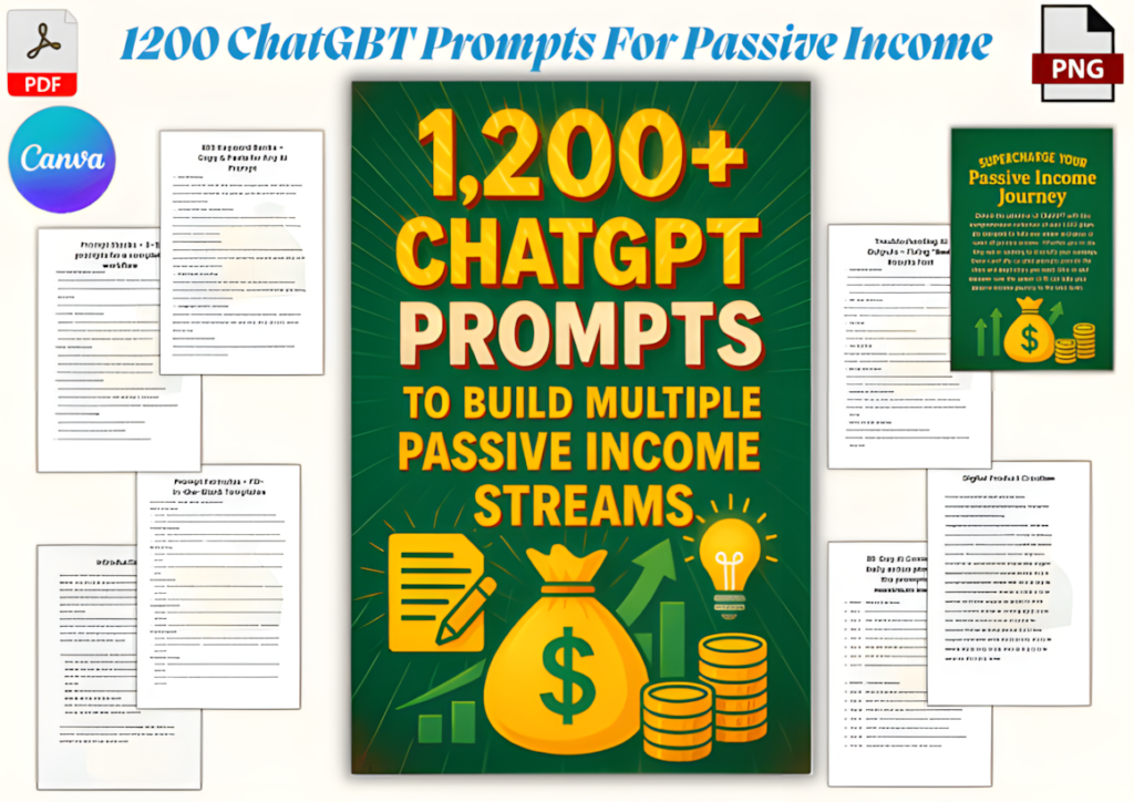 1200 ChatGbt Prompts For Passive Income Graphics 128268130 1 1 580x410 1