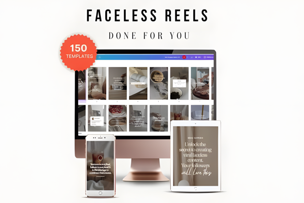15 Short Form Video Templates for Reels, Shorts & TikTok: How to Create Consistent, High-Converting Content 12 150 Faceless Reels Templates Graphics 119857881 1 1 580x387 3