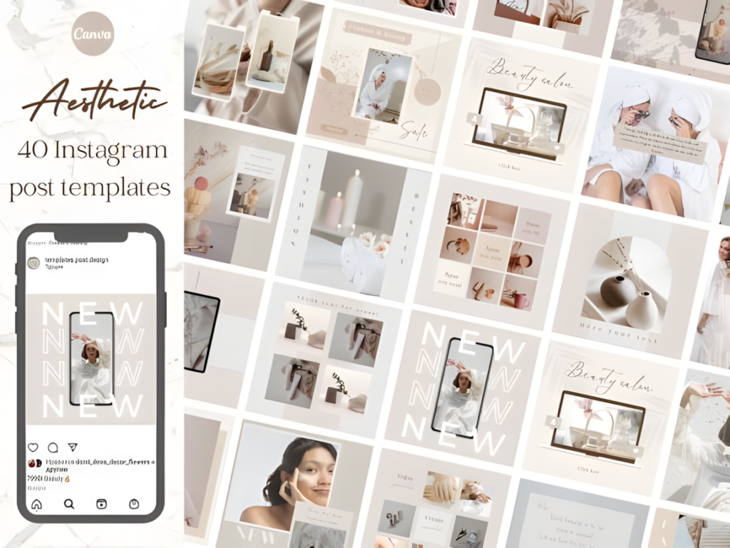 Boho Fashion Instagram post templates Graphics 36199052 1 1 580x435 1