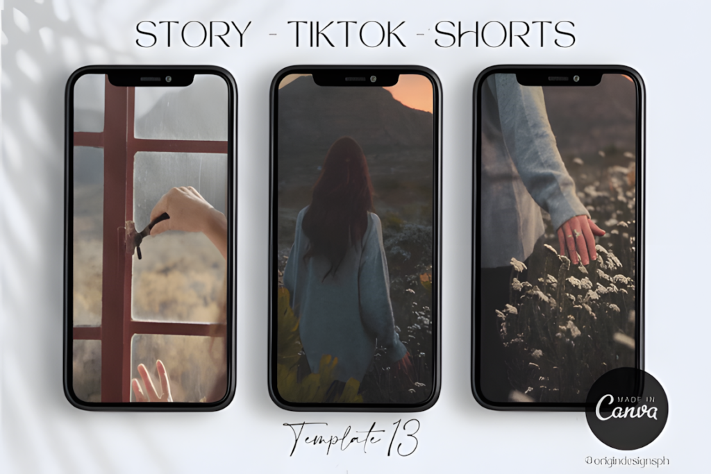 15 Short Form Video Templates for Reels, Shorts & TikTok: How to Create Consistent, High-Converting Content 10 Canva Stories TikTok Shorts Graphics 119011618 1 1 580x387 1
