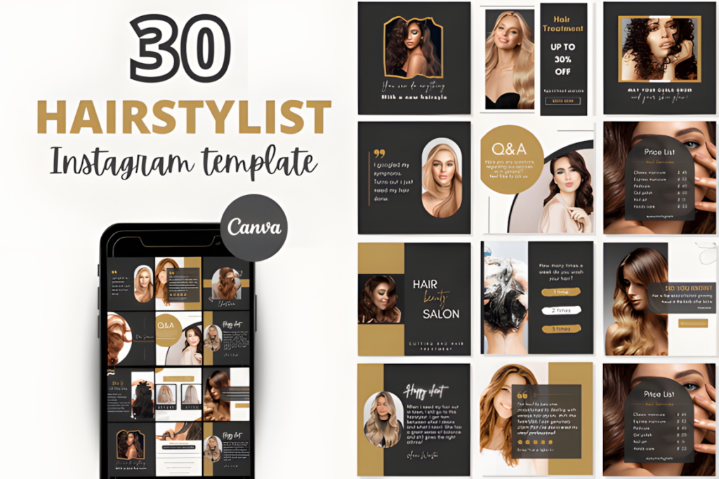 Hair Salon Instagram Post Templates Graphics 56029084 1 1 580x387 1