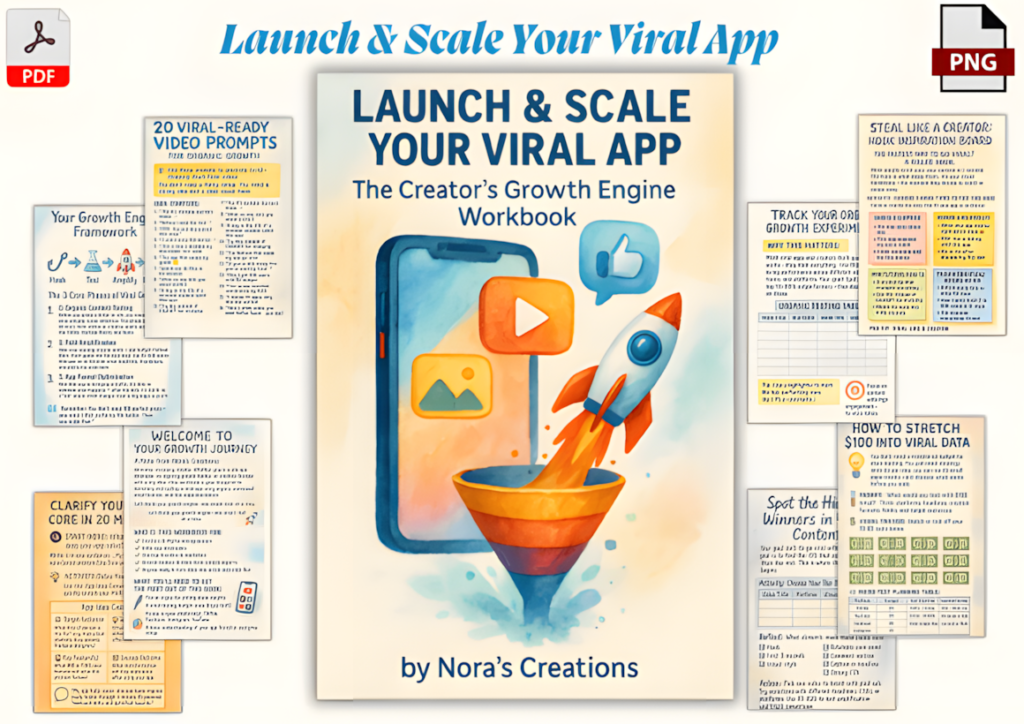 Launch Scale Your Viral App Workbook Graphics 124884141 1 1 580x410 1