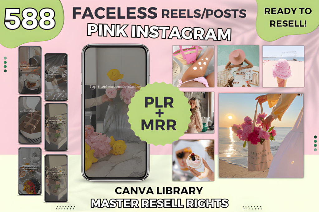 Pink Instagram Reels PLR Faceless Reels Graphics 102190398 1 1 580x387 1