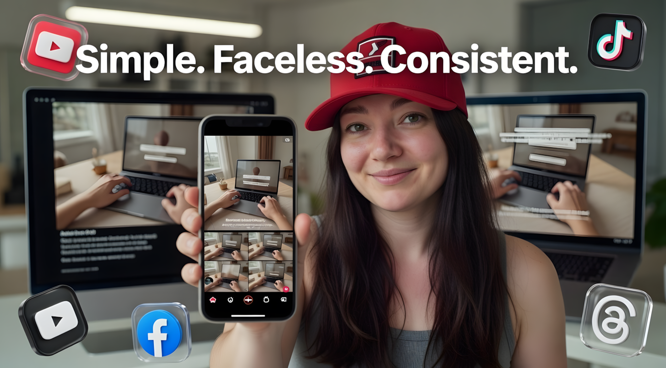 Simple Faceless Content Templates for Consistent Posting