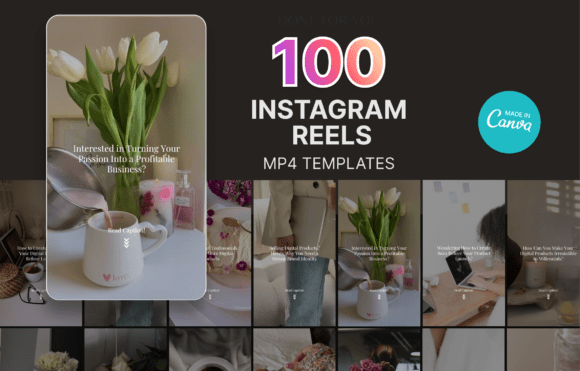 100 Faceless Reels Canva Template Graphics 136790778 1 1 580x371 1