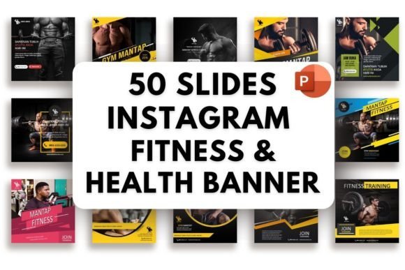 50 Instagram Health and Fitness Template Graphics 83729466 1 1 580x387 1