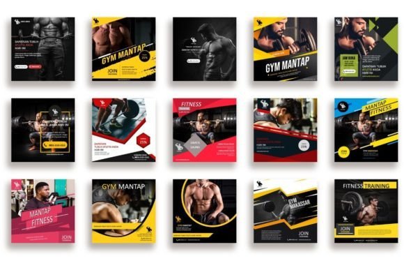 50 Instagram Health and Fitness Template Graphics 83729466 2 580x387 1