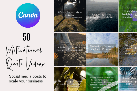 24 Canva Video Templates Beginners Use to Start Posting with Confidence 8 50 Motivational Video Instagram Template Graphics 75804756 1 1 580x387 2