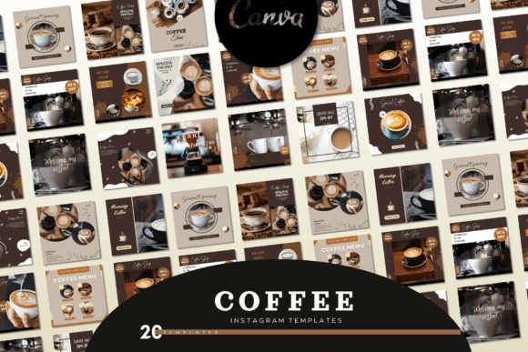 12 Social Media Templates Coffee Shops Actually Use 4 Aesthetic Coffe Shop Instagram Post Graphics 100491390 1 1 580x387 1