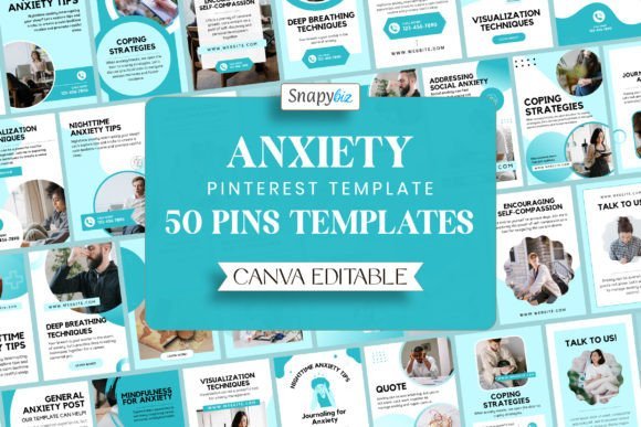 16 Social Media Templates Coaches Actually Use 6 Anxiety Pinterest Templates Graphics 87110105 1 1 580x387 1