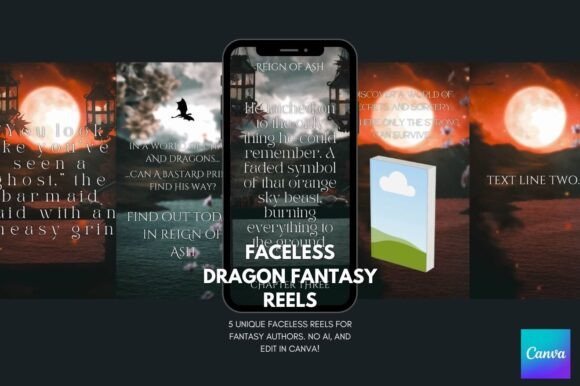 Faceless Fantasy Author Reels Canva Graphics 109176387 1 1 580x386 1