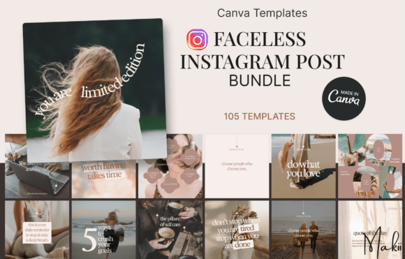 Faceless Instagram Post Bundle Graphics 137390751 1 1 580x371 1