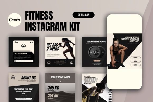 Fitness Instagram Templates Graphics 88382280 1 1 580x387 1