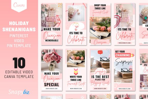 Holiday Shenanigans Pinterest Video Pins Graphics 8313552 580x387 1