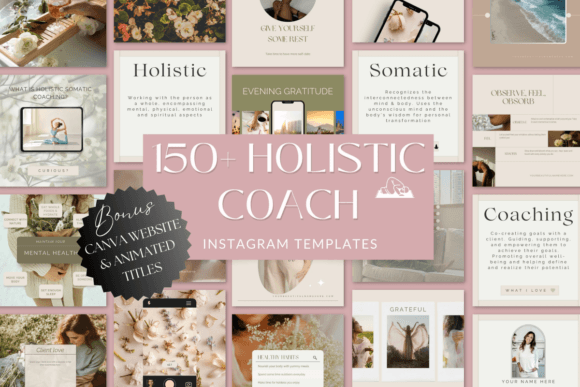 24 Canva Video Templates Beginners Use to Start Posting with Confidence 7 Holistic Coach Instagram Graphics 100254363 7 580x387 1 2