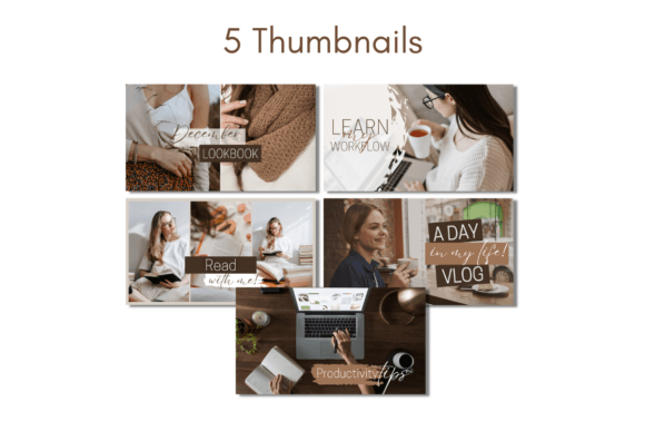 Lifestyle YouTube branding kit templates Graphics 123618027 9 580x387 1