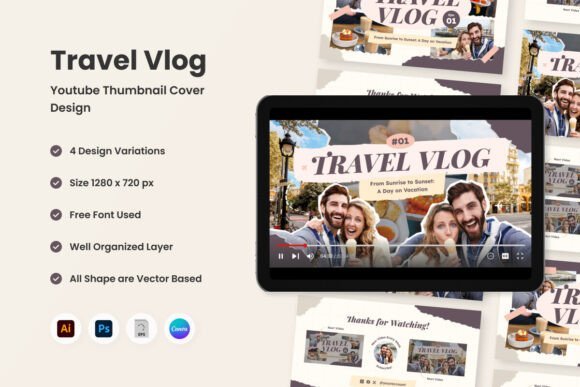 Travel YouTube Thumbnail Design Graphics 110562993 1 1 580x387 1