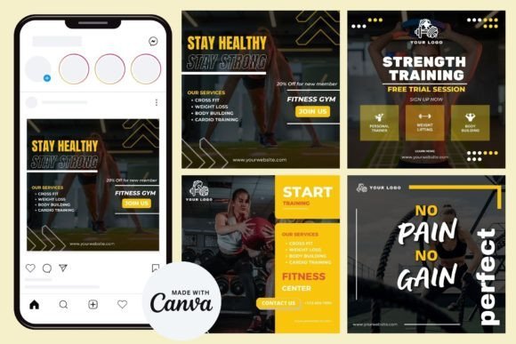 Women Gym Instagram Templates Graphics 98256930 1 1 580x387 1