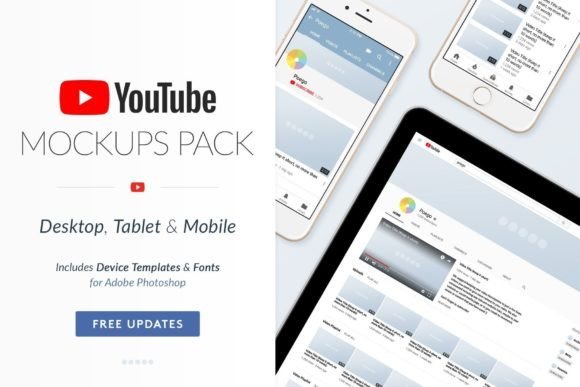 YouTube Social Media Mockups Pack Graphics 33568626 1 1 580x387 1