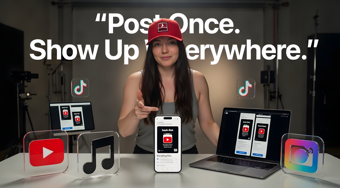 YouTube TikTok Reels Templates Creators Use to Post Everywhere