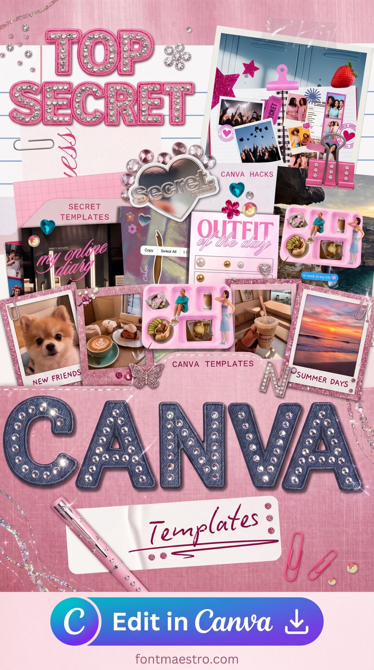 instagram story ideas kpop template easy Canva impactful content editable