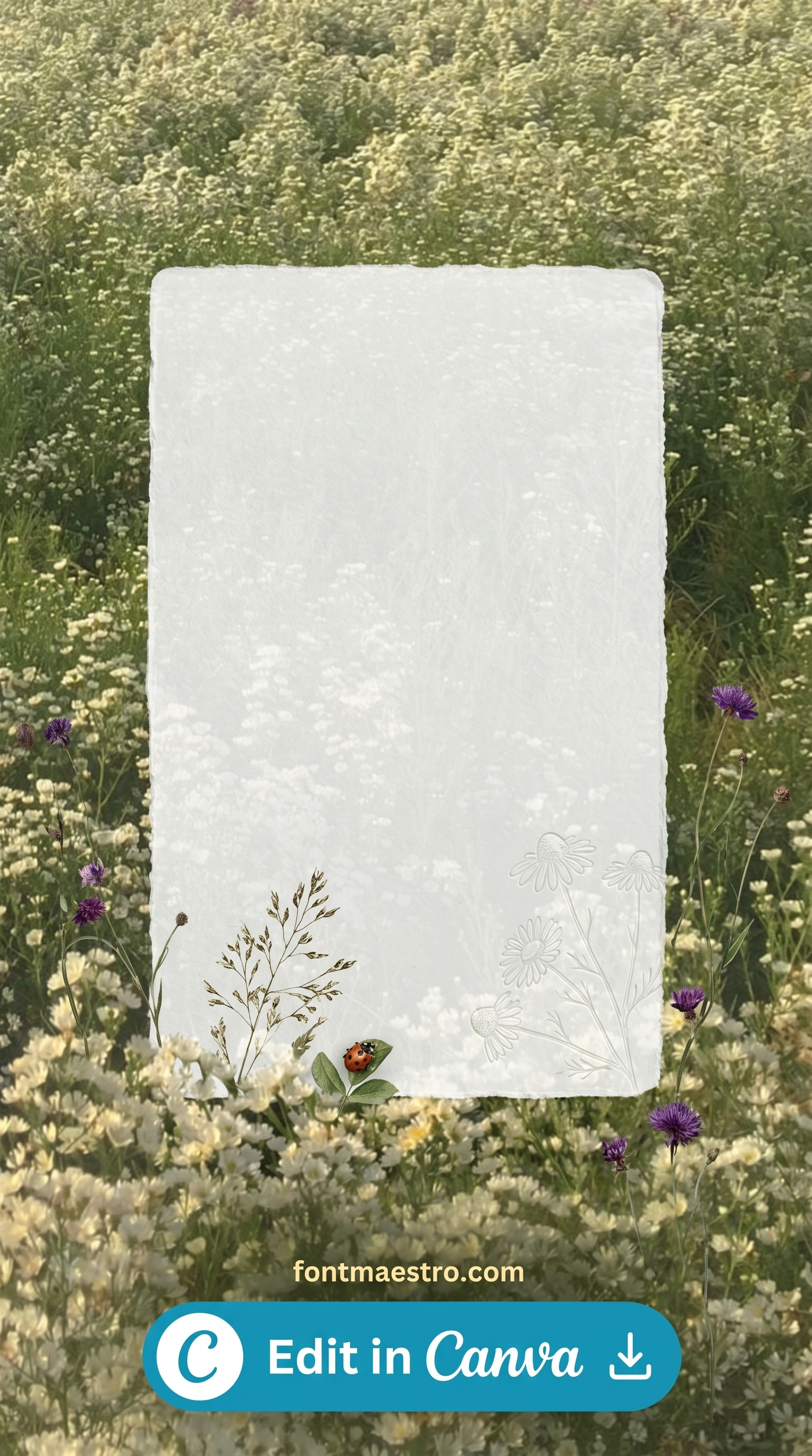 instagram story frame template green olive earthy minimal 2026