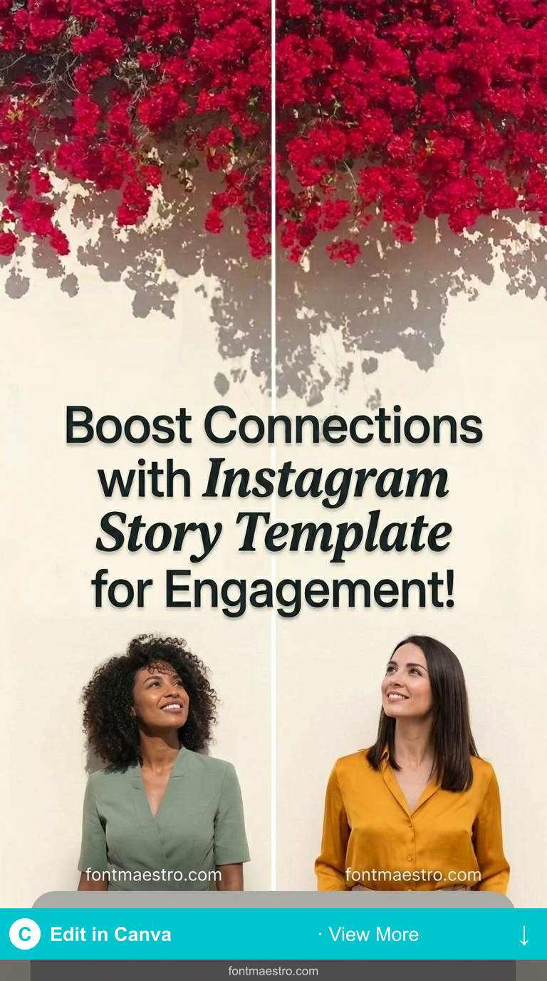 20 Instagram Story Templates for Engagement — Best Announcement Picks 2026 3 instagram story template for engagement rose gold romantic 2026
