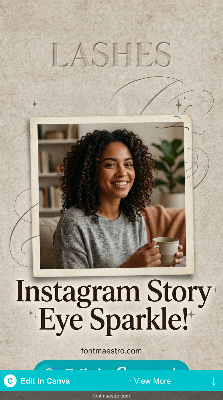 instagram story template eye collage surreal aesthetic design 2026