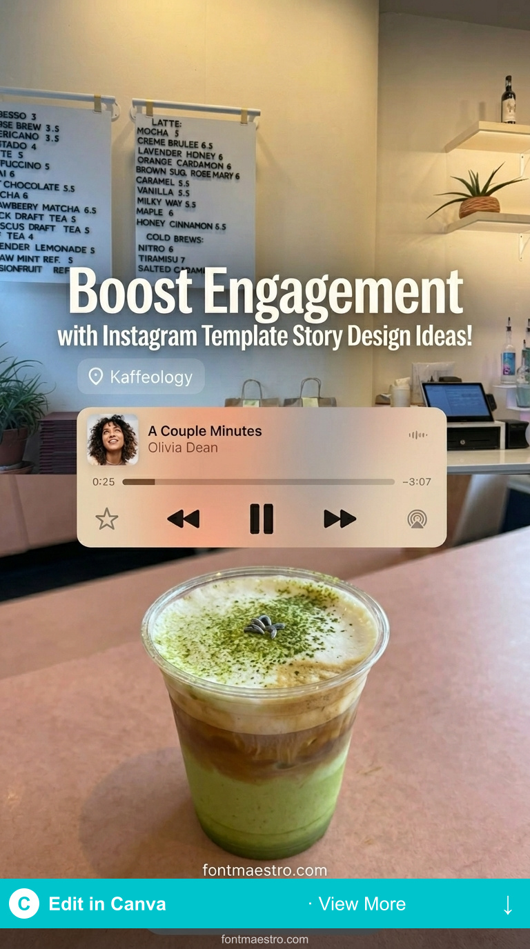 25 Instagram Story Design Ideas That Actually Work in 2026 4 instagram template story design ideas aesthetic collage layout 2026