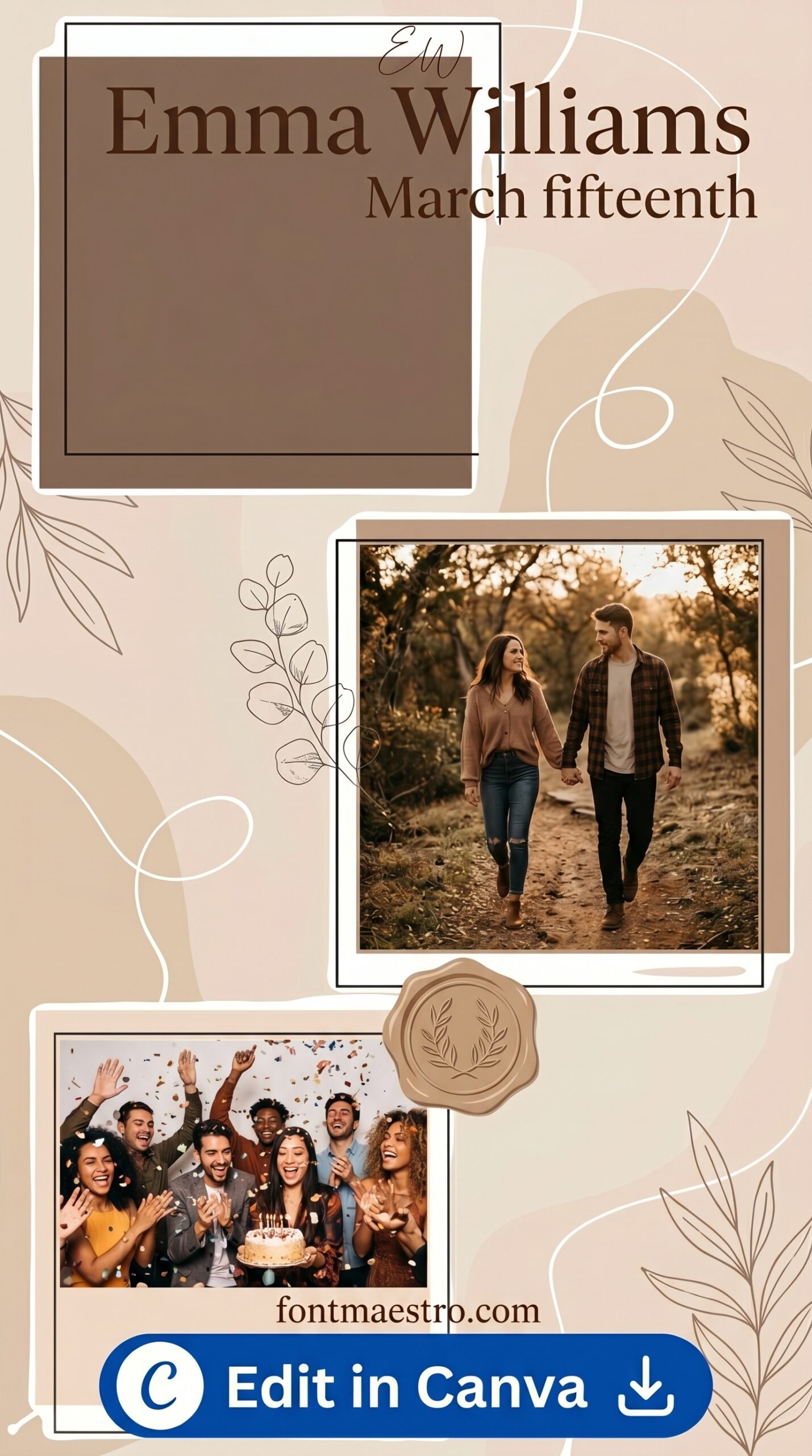 Story Instagram Template 2 Foto