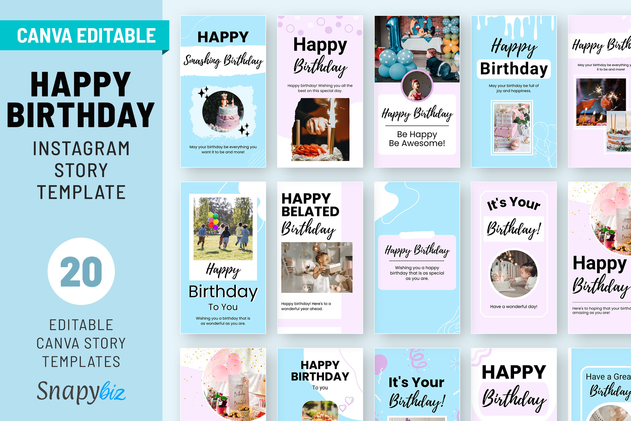 collage template for instagram story with friends aesthetic birthday instagram story canva template