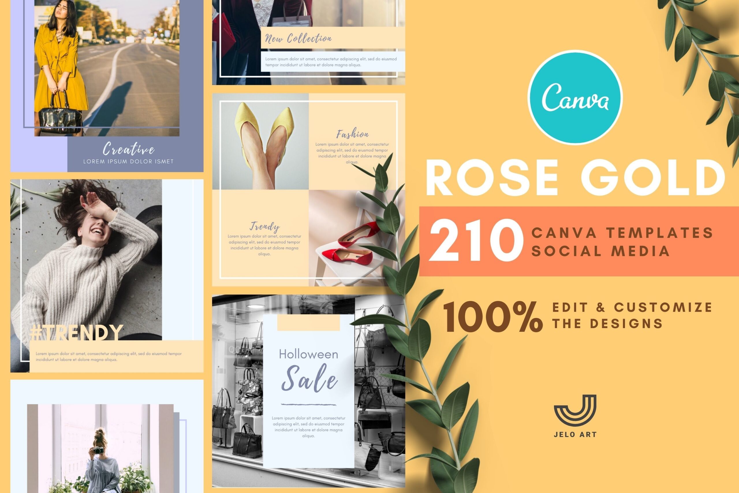 instagram template for story blue canva template instagram rose gold canva template
