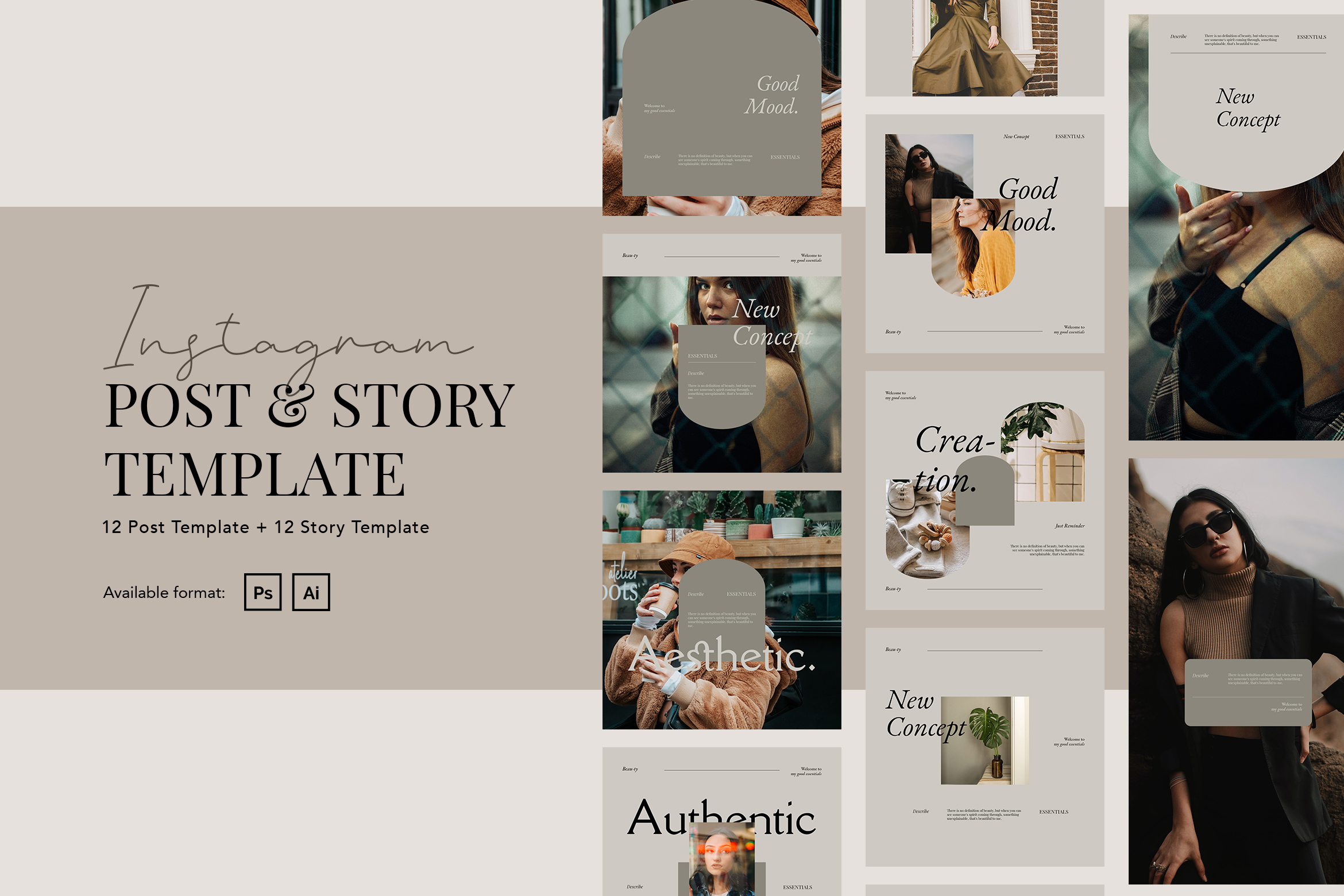 10 Instagram Story Template Eye — Beauty Aesthetic Canva Designs 2026 16 instagram story template eye elegant beauty instagram post and story canva template