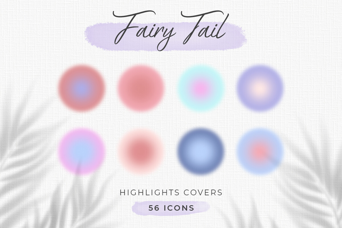instagram story template aesthetic purple fairy tail aura highlight covers canva template