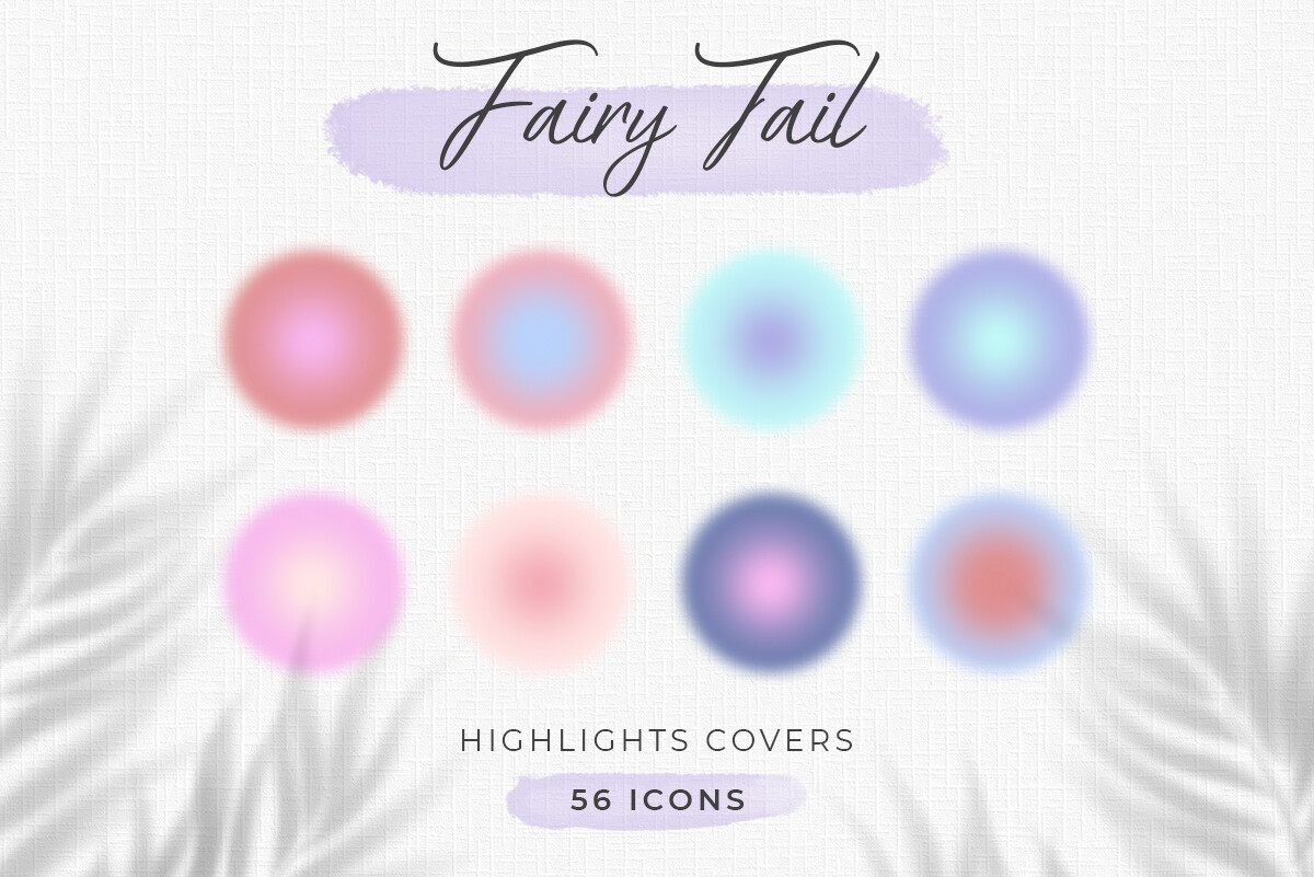 instagram story template aesthetic purple fairy tail aura highlight covers canva template