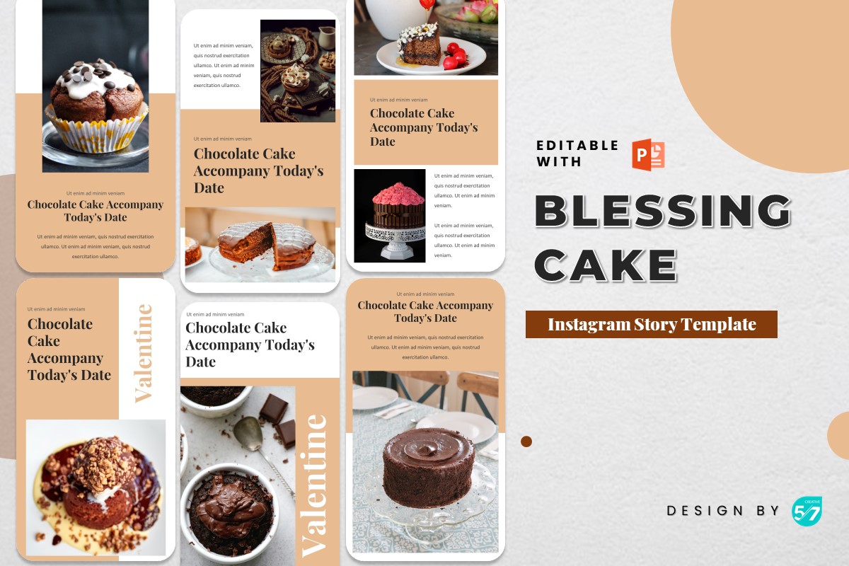 happy eve template instagram story instagram feed template - blessing cake canva template