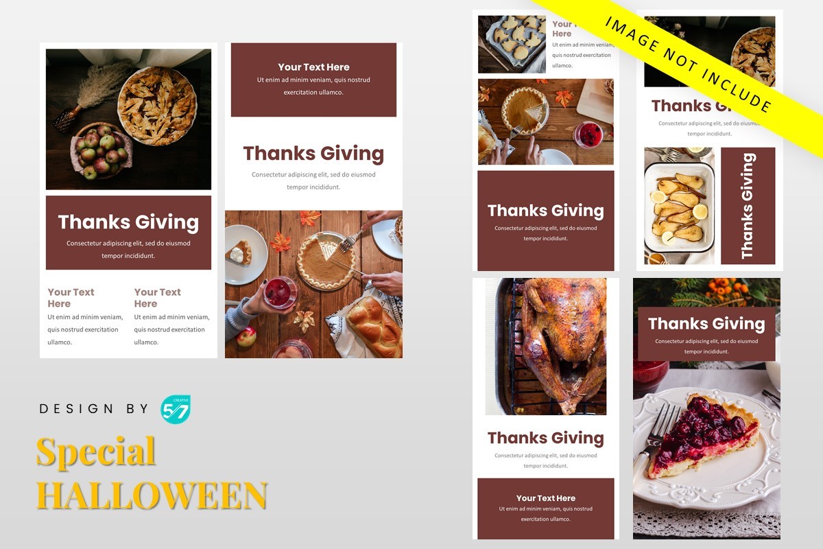birthday instagram story ideas template collage instagram story template - simple food canva template