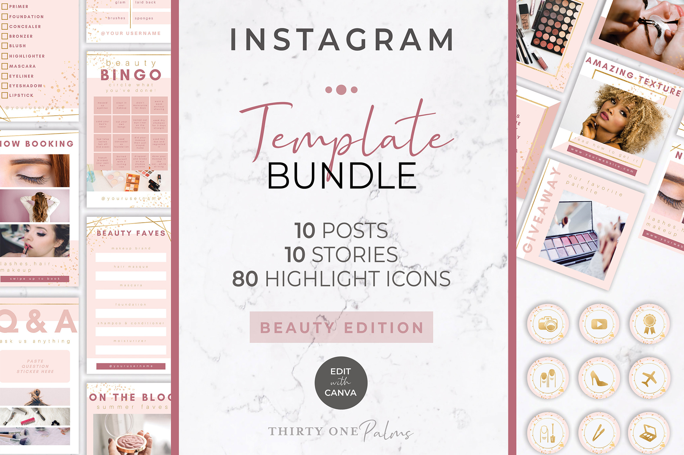 10 Instagram Story Template Eye — Beauty Aesthetic Canva Designs 2026 19 instagram story template eye instagram template bundle | beauty canva template