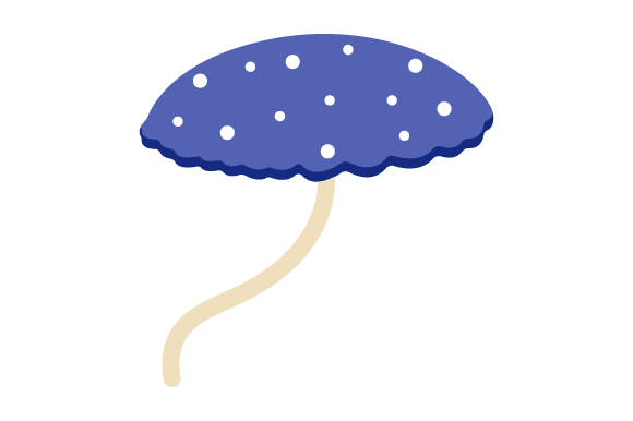 instagram template for story white mushroom illustration canva template