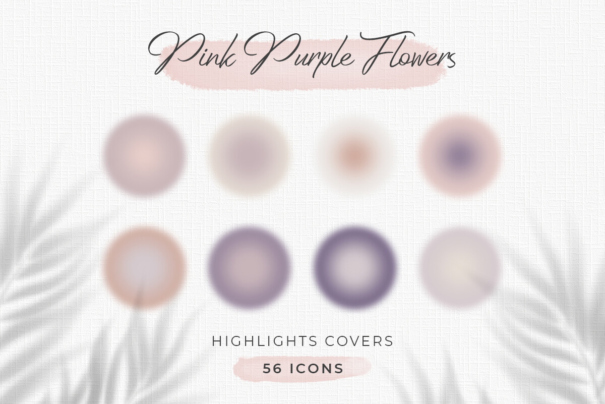 instagram story template aesthetic purple pink white and purple flowers aura cover canva template