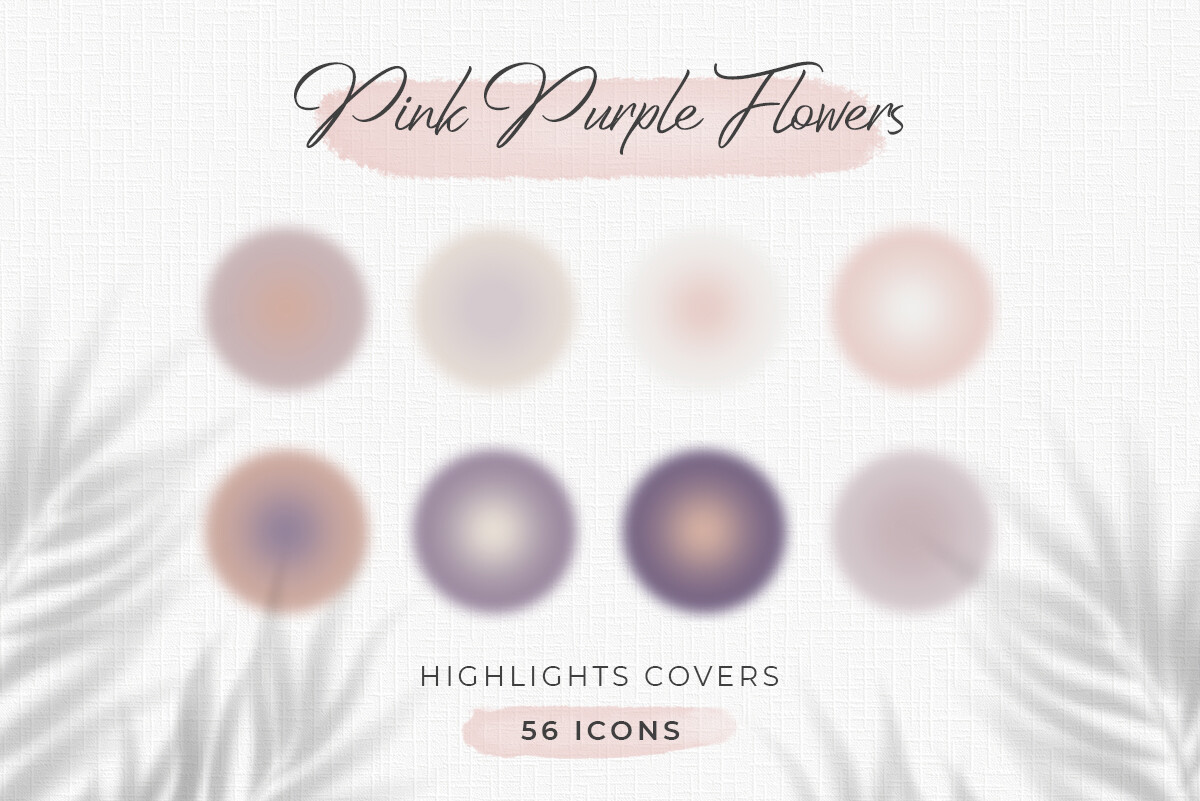 instagram story template aesthetic purple pink white and purple flowers aura cover canva template