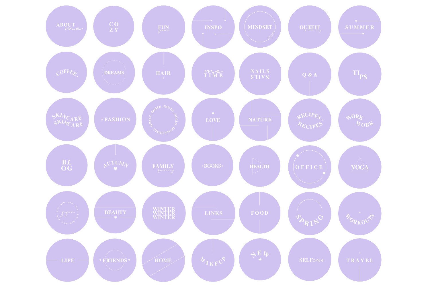 instagram story template aesthetic purple purple instagram story highlight covers canva template