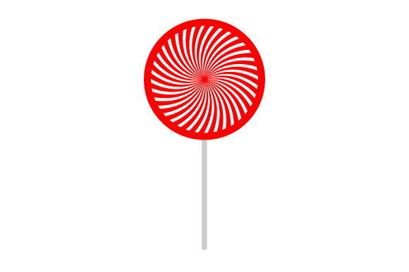 instagram template for story white round lollypop candy canva template