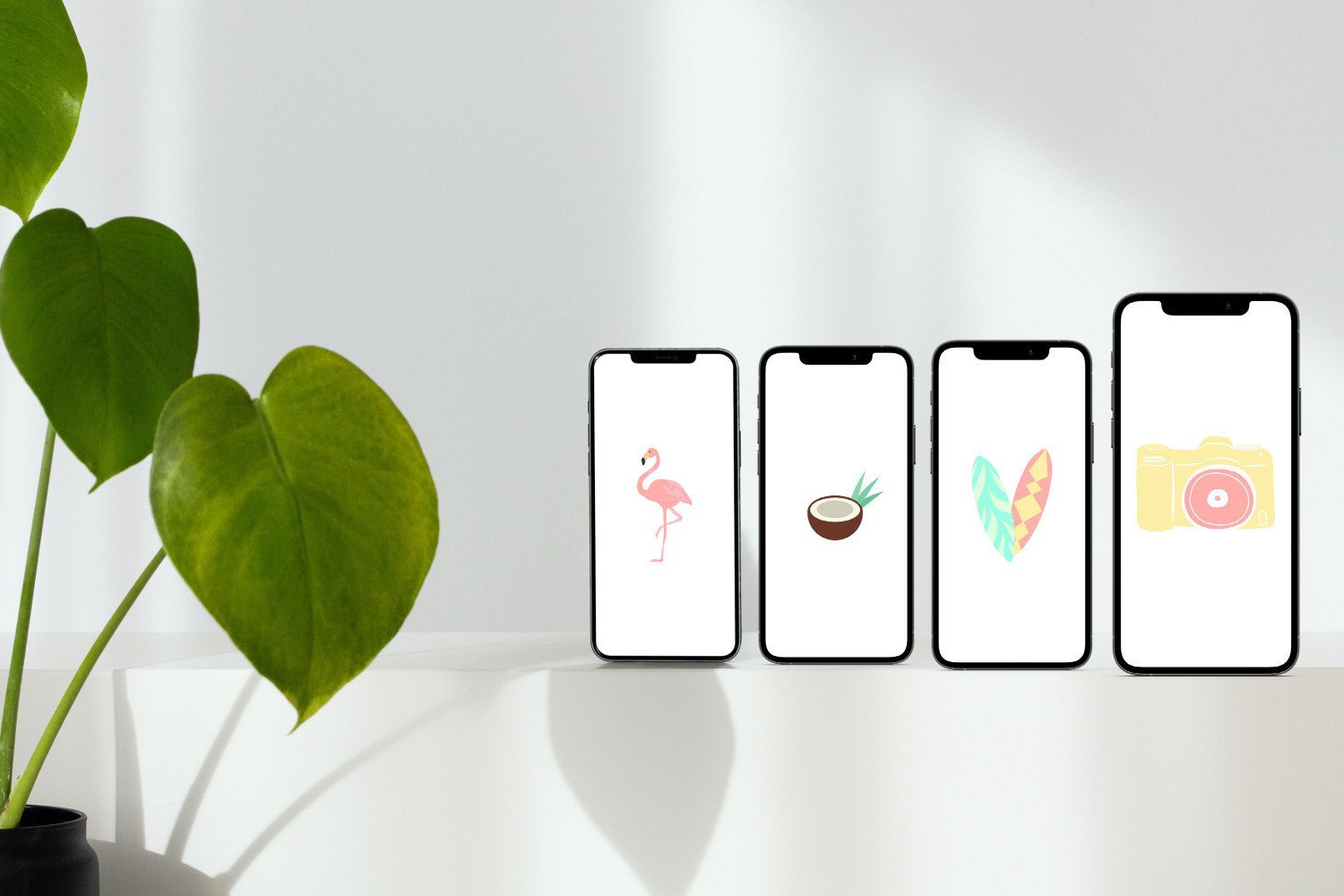 instagram story template tropical boho instagram highlight icons canva template