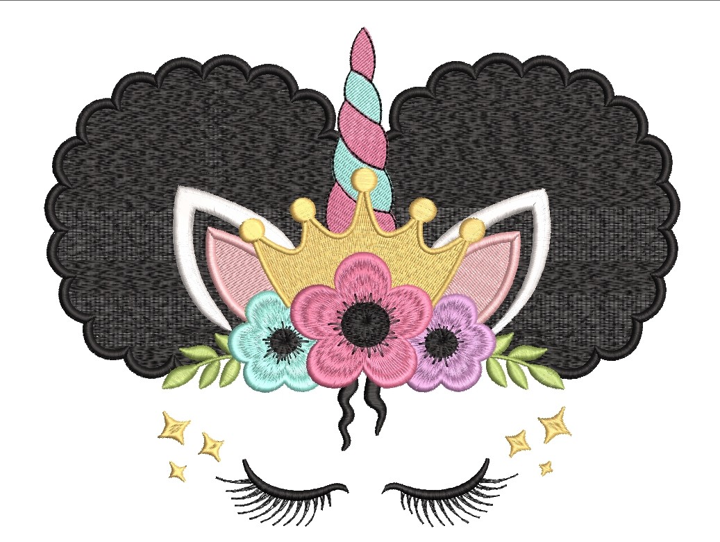 instagram template for story dump unicorn afro puffs princess canva template