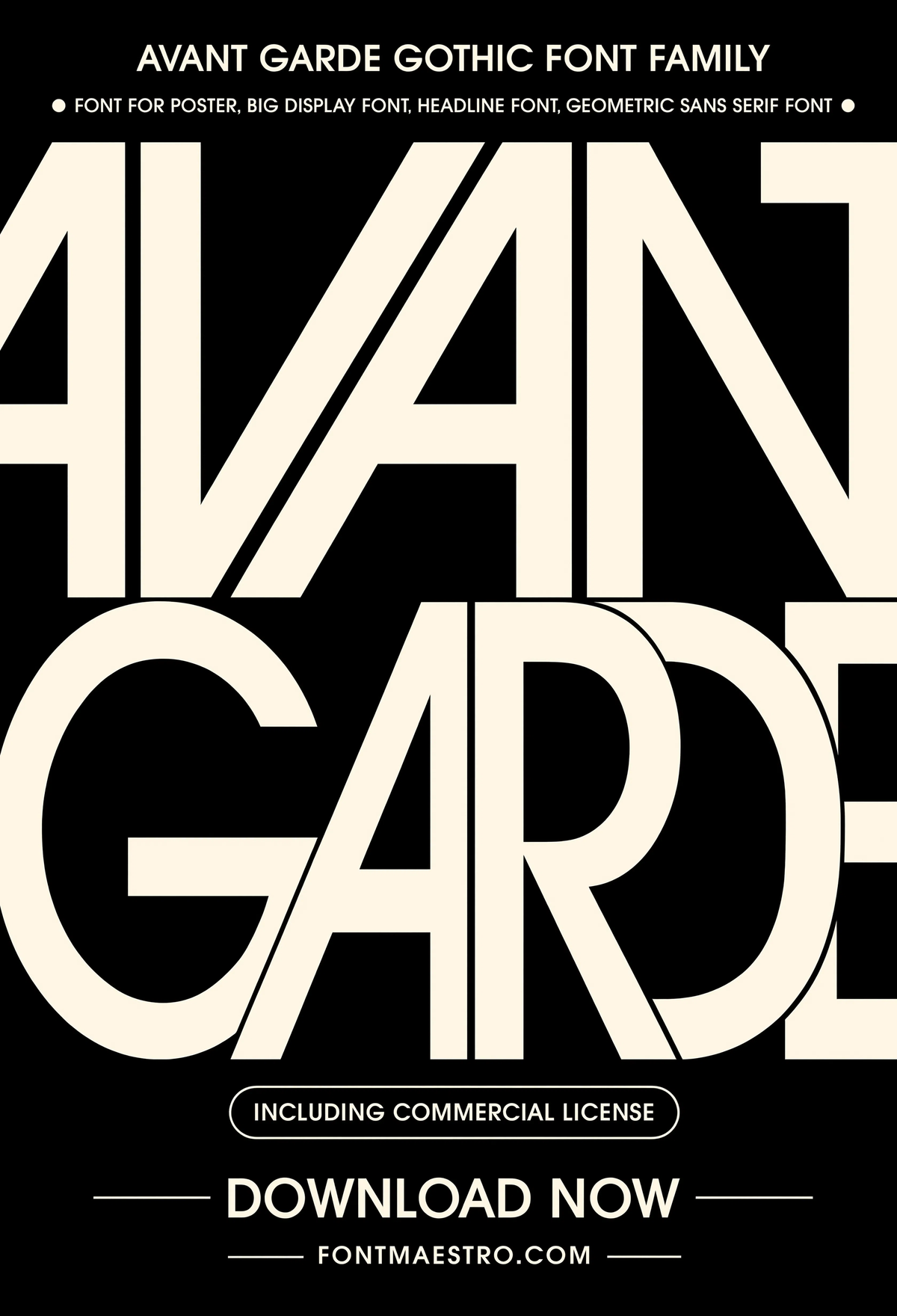 Best Font for Poster Design — Bold Geometric Type for Events, Fashion & Retail Posters 8 font poster design oversized display type geometric letterforms