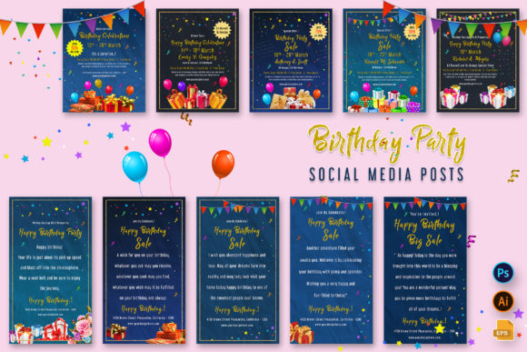 12 Birthday Layout Instagram Story for Best Friend — Aesthetic Templates 2026 10 birthday layout instagram story for best friend aesthetic template birthday party social media posts canva template