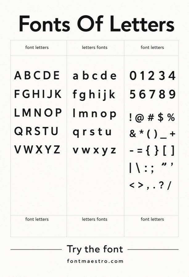 Alphabet Font For Letters: Neue Helvetica for Signage & Large-Scale Lettering 4 alphabet font letters character set