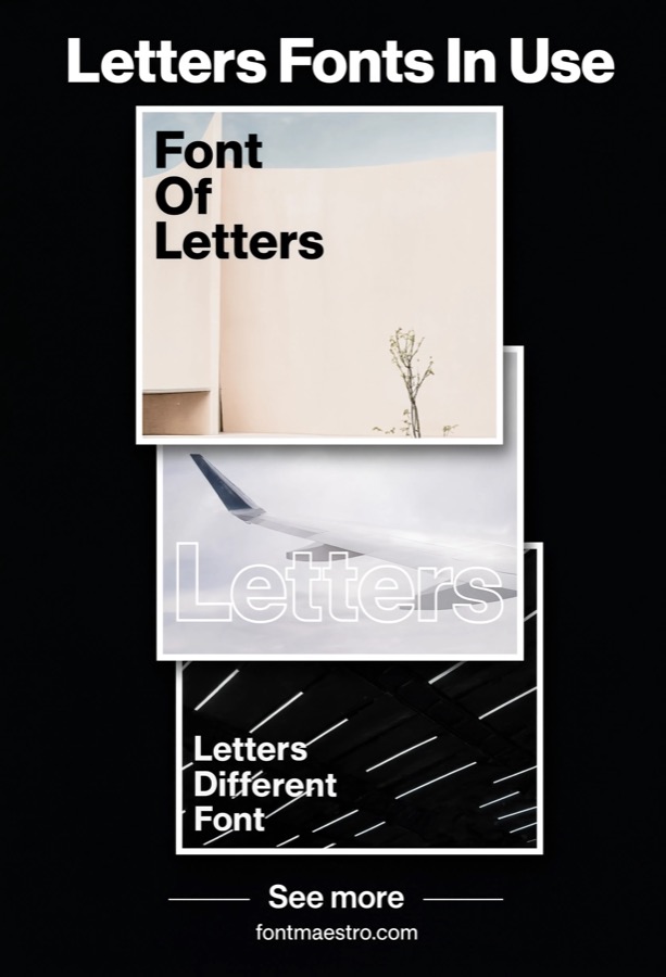 Alphabet Font For Letters: Neue Helvetica for Signage & Large-Scale Lettering 21 letters fonts posters signage series