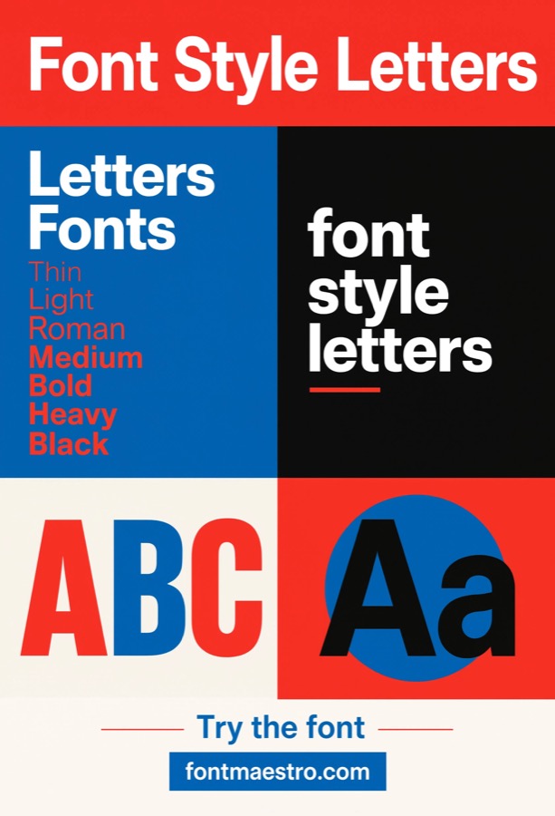 Alphabet Font For Letters: Neue Helvetica for Signage & Large-Scale Lettering 14 font style letters panels modular